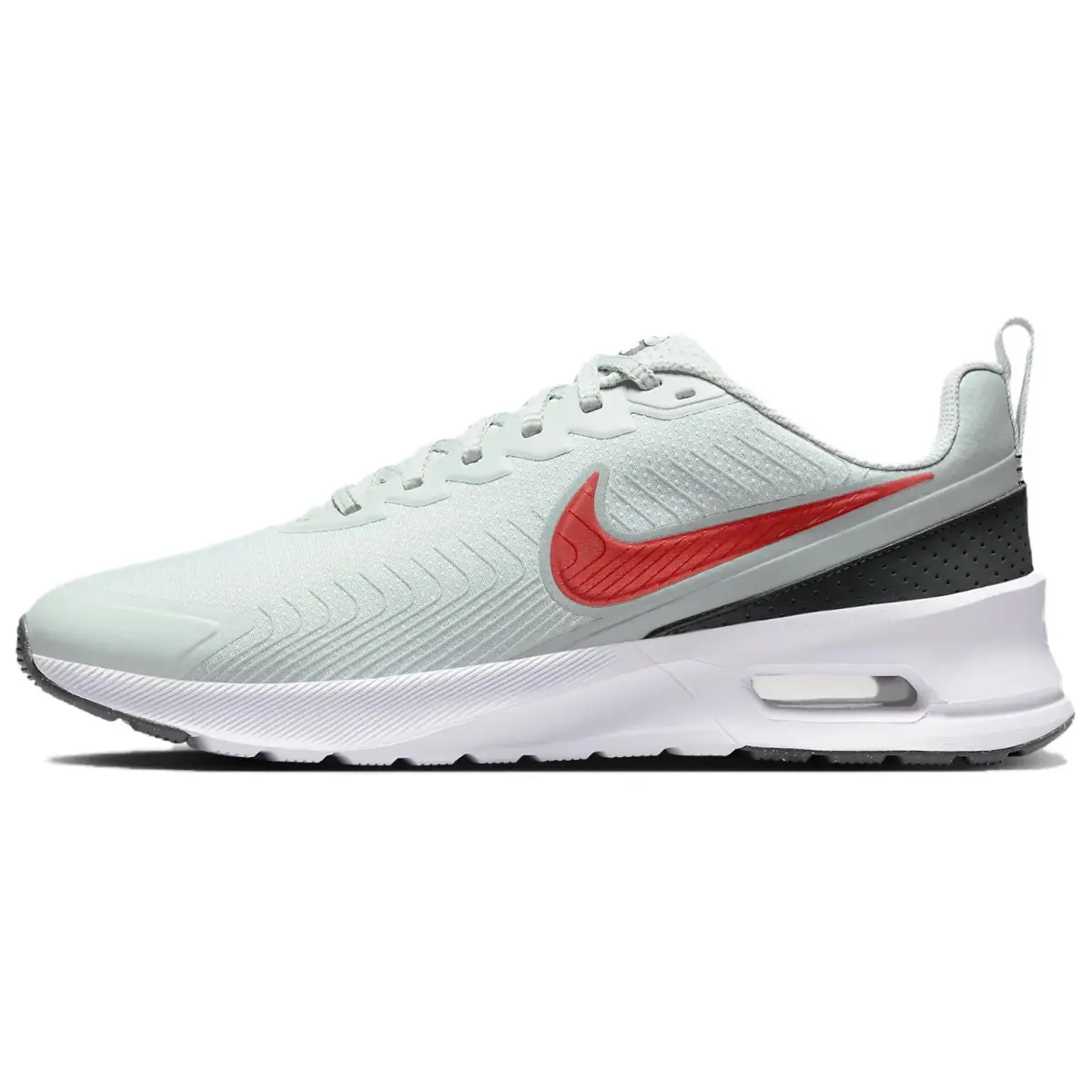 Nike Air Max Nuaxis Light Silver Light Pumice White Picante Red