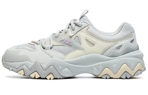 FILA Oakmont 2 Textile, Synthetic Leather, TPU Low top Casual Shoes Women's Gray