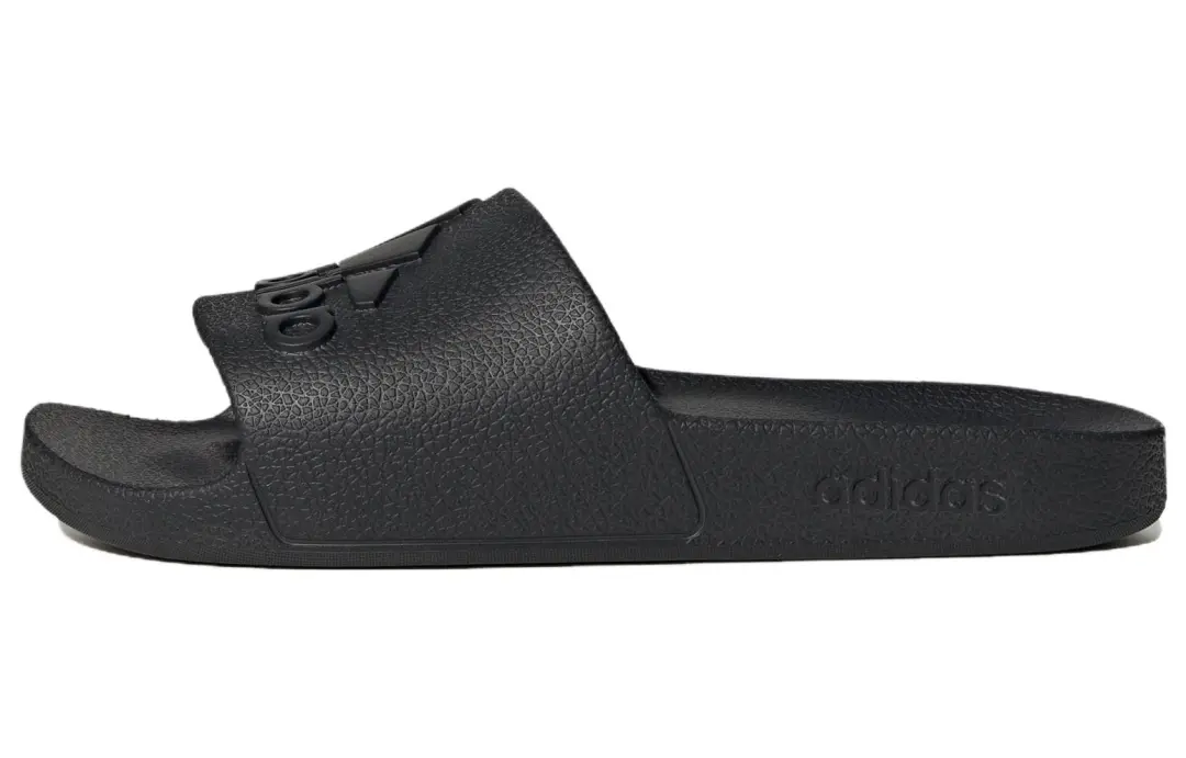 Adilette Adidas Aqua Slides 'Core Black'