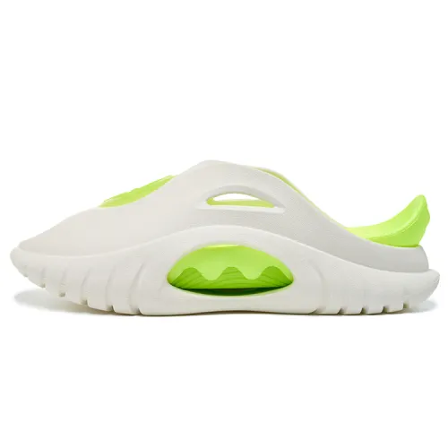 RIGORER Shark Slide Slippers Unisex White Green Set