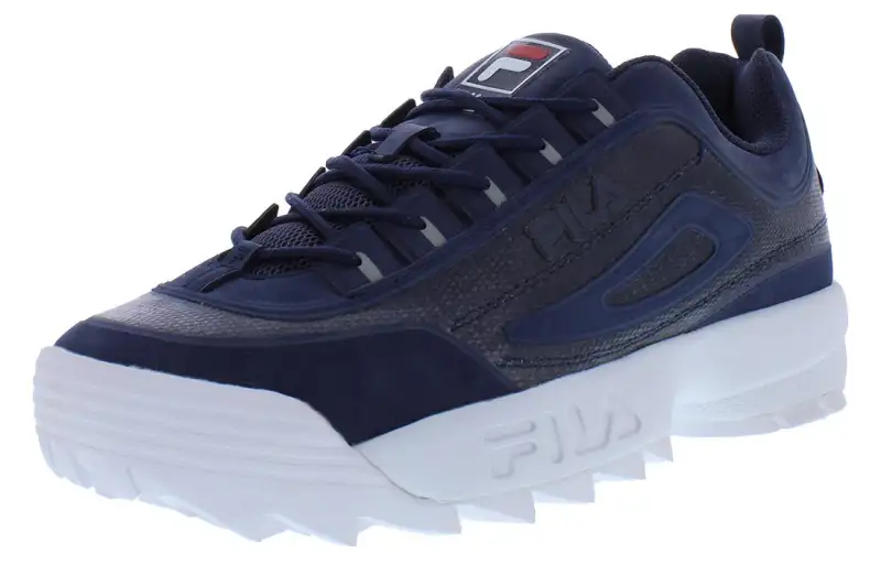 FILA Disruptor Low top Casual Shoes Men's Blue White