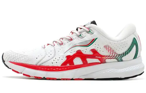 Li Ning Fabric Fashion Breathable Support Breathable Support Low top Casual Shoes Women's Standard White