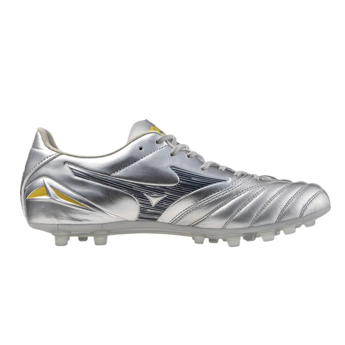 Mizuno Morelia Neo IV Pro Cushioning Slip Resistant Abrasion Resistant Soccer Shoes Unisex Silver