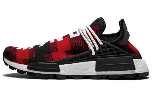 Nmd Human Race Bbc x Pharrell x Nmd Human Race Adidas Originals 'Red Plaid' Friends & Family