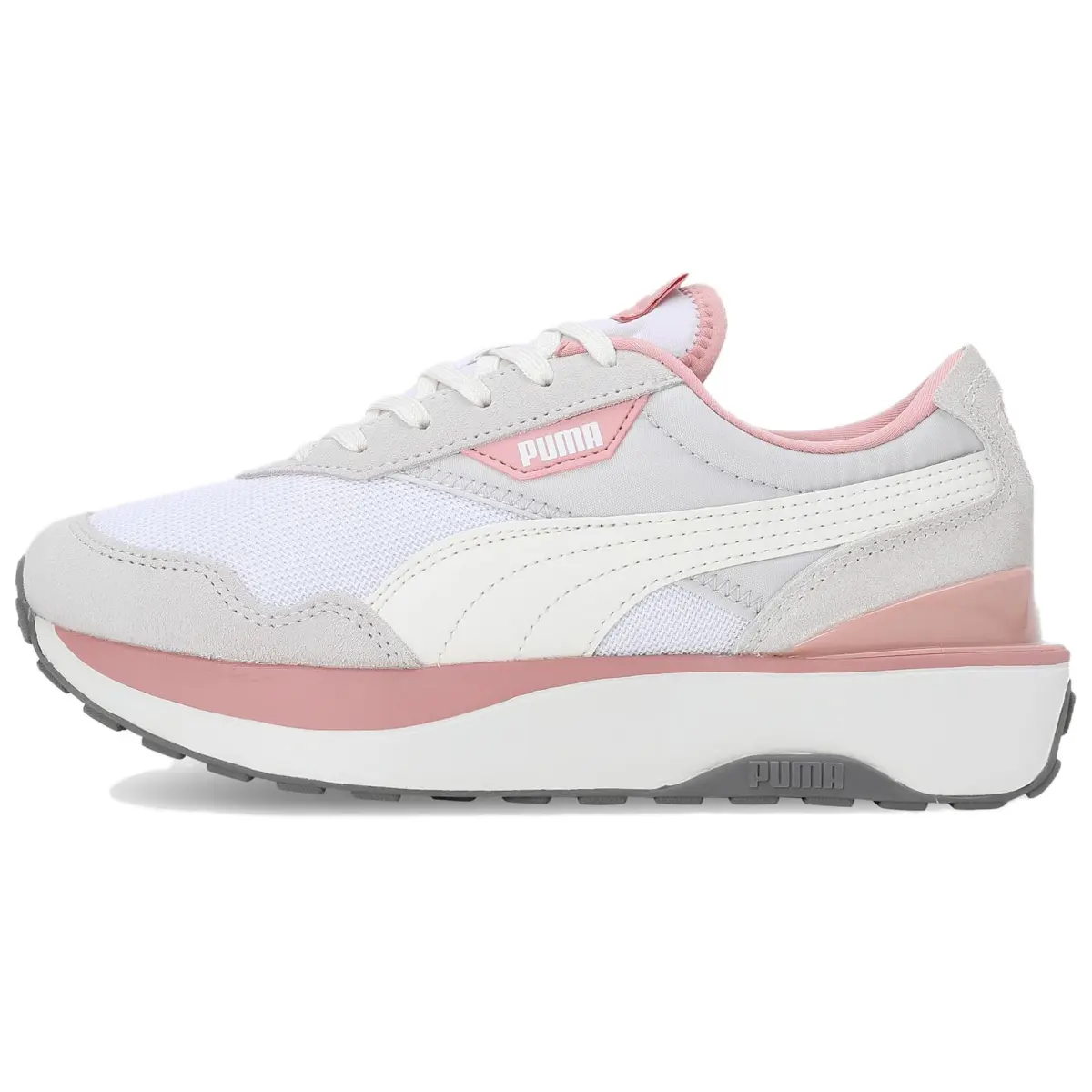 PUMA Cruise Rider Low top Casual Shoes Women's White Pink