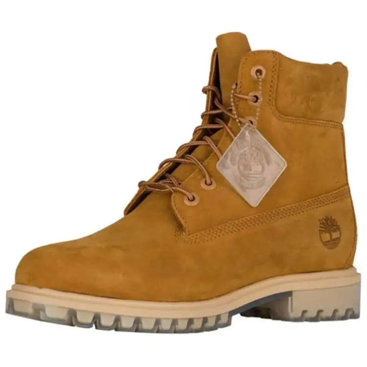 Timberland 6 Inch Short Combat Boots Men's Yellow