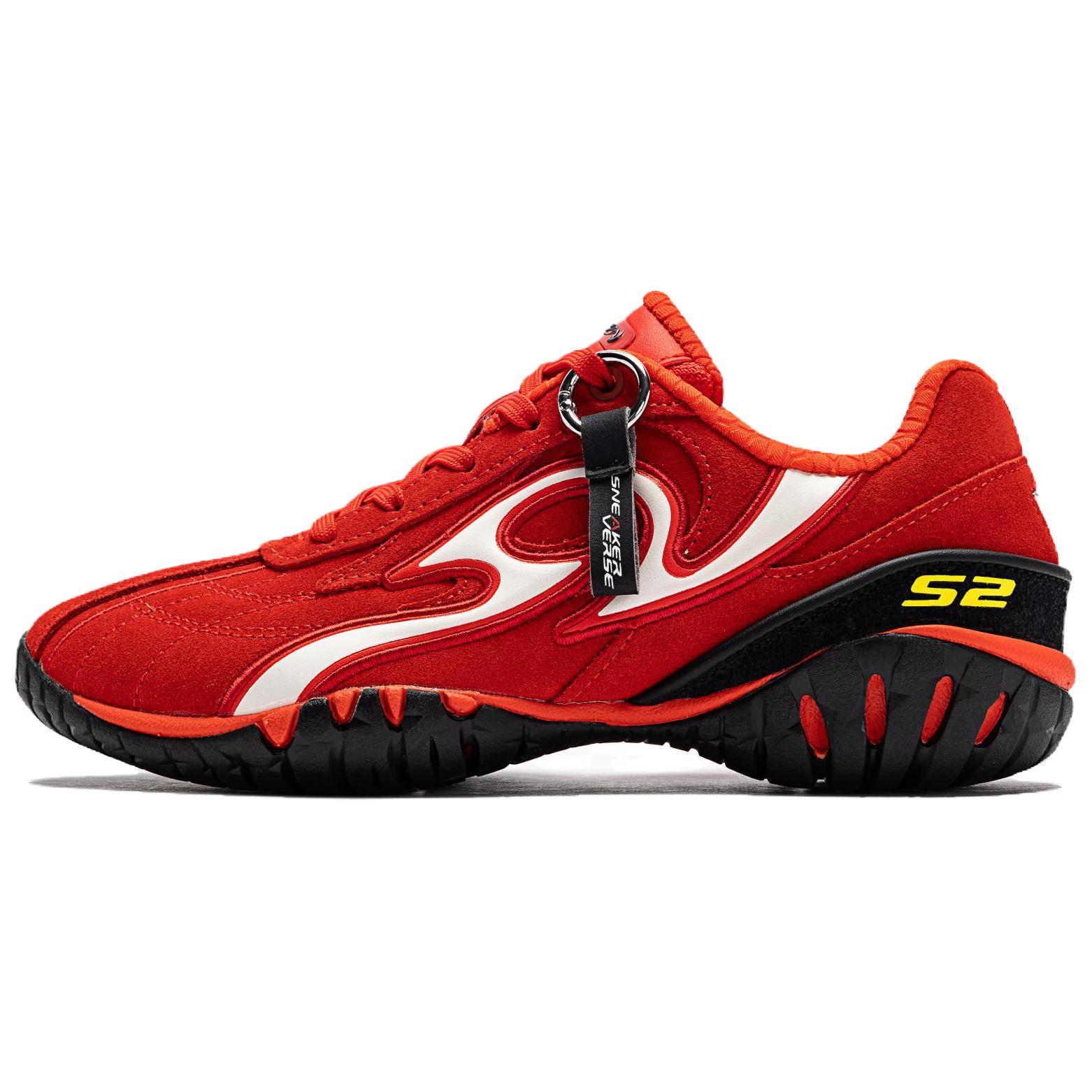 Женские кроссовки Anta ANTA SNEAKERVERSE Thorn (красные)