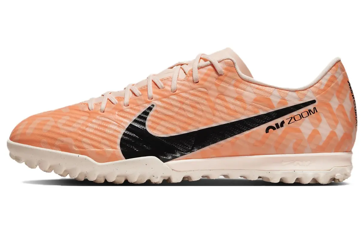 Nike Zoom Vapor 15 TF Turf Pu Soccer Shoes Unisex Guava Ice Color