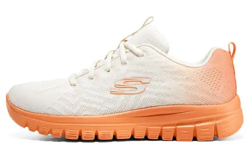 Skechers Graceful Sugar Cube Collection Fabric Sports Cushioning Abrasion Resistant Cushioning, Wear Resistant Low top