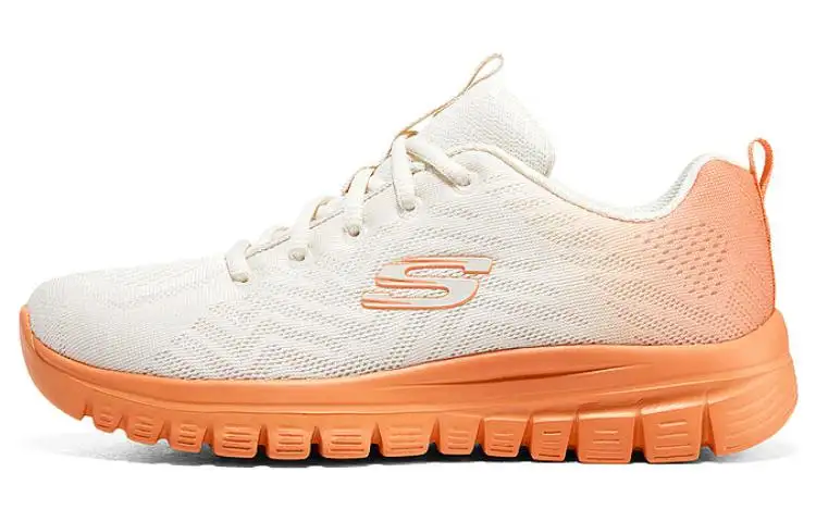 Skechers Graceful Sugar Cube Collection Fabric Sports Cushioning Abrasion Resistant Cushioning, Wear Resistant Low top