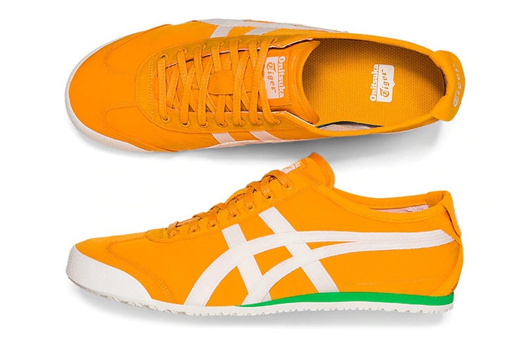 Кроссовки Onitsuka Tiger MEXICO 66 (оранжевые) — фото 5
