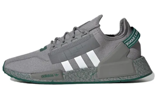 Adidas NMD_R1 V2 'Crackled - Grey Collegiate Green'