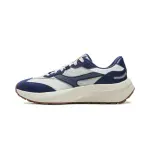 Li Ning Cushioning Slip Resistant Abrasion Resistant Support Low top Casual Shoes Men's Gray Blue