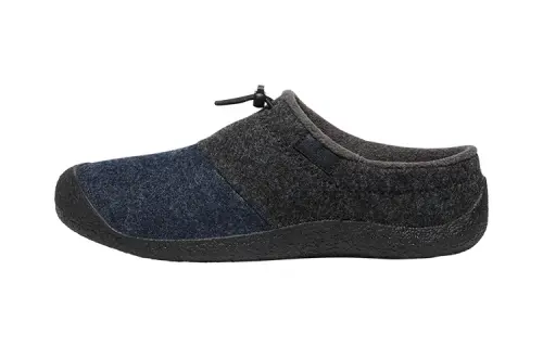 Keen Howser 3 Slip Resistant, Abrasion Resistant, Lightweight Low top Casual Shoes Men's Navy Blue Black