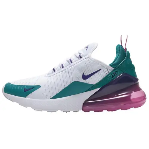 Nike Air Max 270 'White Voltage Purple' Women's
