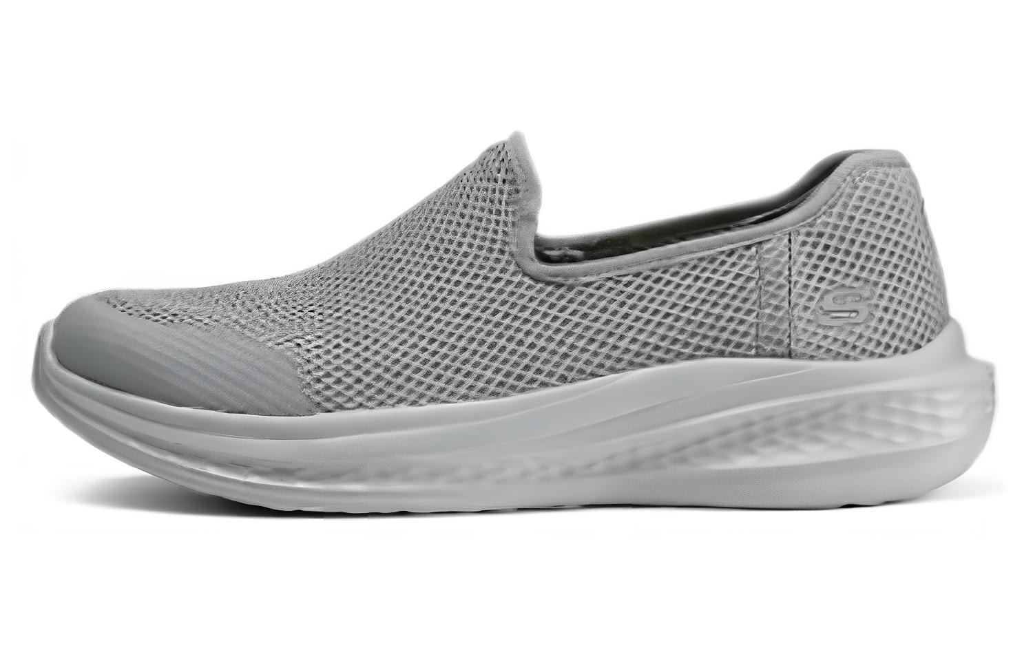 Skechers Mesh, Textile Comfortable And Lightweight Low top Casual Shoes Men’s Gray