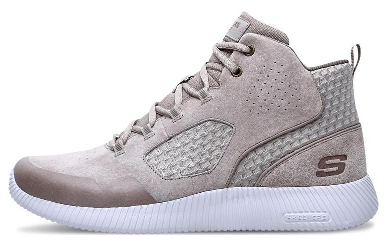 Skechers Depth Charge High top Sports Casual Shoes Taupe