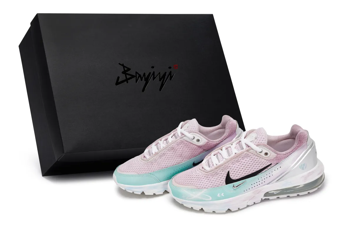 Nike Air Max Pulse Casual Shoes Women's Low Top White/Blue/Pink/Silver