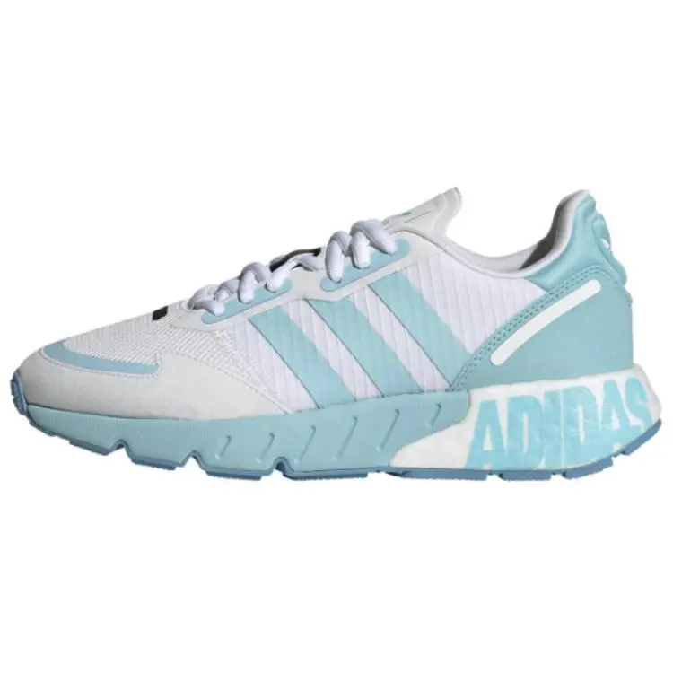Adidas Wmns Zx 1K Boost 'Bold Logo Graphic - Hazy Sky' Women's