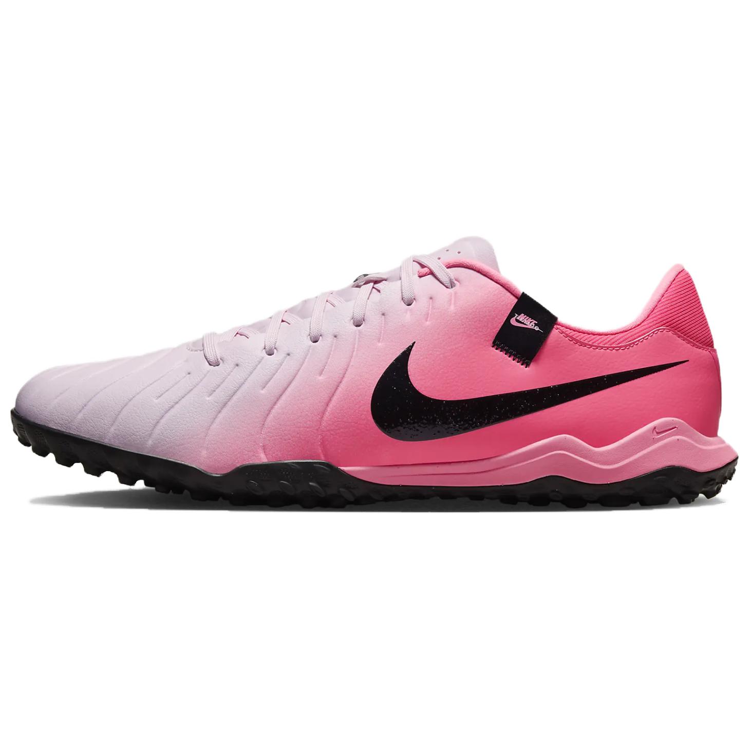 Мужские бутсы Nike Tiempo Legend 10 Academy (розово-черные)