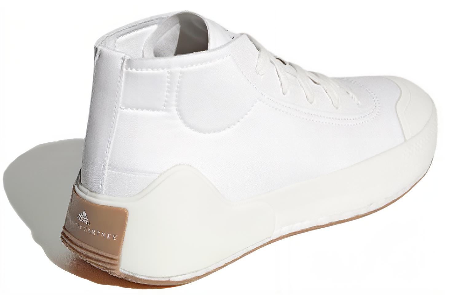 Женские кеды adidas Stella McCartney Mid (белые) — Белый — фото 4
