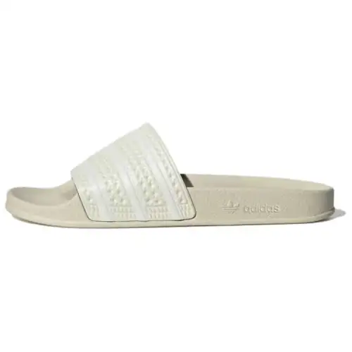 Adidas Originals Slip Resistant Slide Slippers Men's White