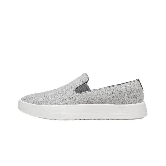 Allbirds Wool Cruiser Slip On Lightweight Low top Casual Shoes Women's Medium Gray