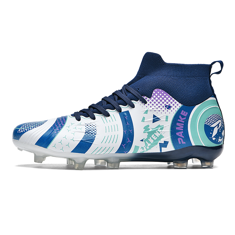 PANKE AG Artificial Ground Artificial Turf Long Stud Unisex White Dark Blue