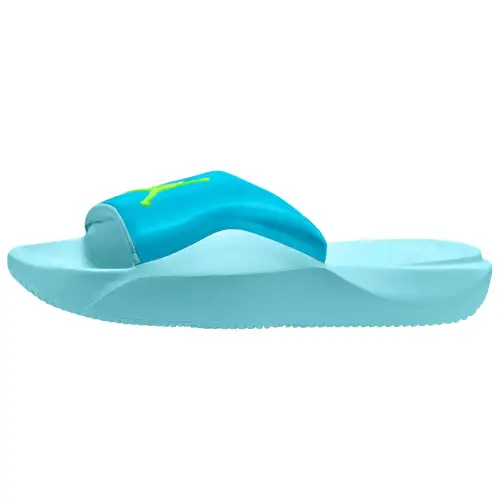 Jordan Franchise Slide Chlorine Blue Copa Electric Green