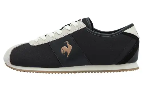 Le Coq Sportif Casual Shoes Unisex Low Top Black/White