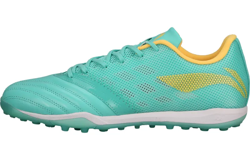 Li Ning Iron Soccer Shoes Men's Low Top Neon Green