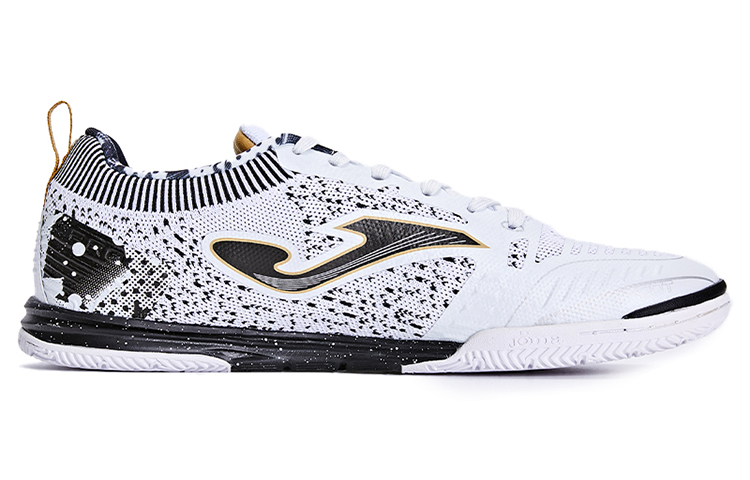 Joma IC/in Slip Resistant Abrasion Resistant Soccer Shoes Men’s White Black