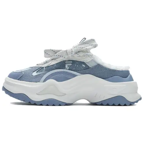 FILA FUSION BIANCO II Low top Casual Shoes Women's Blue White