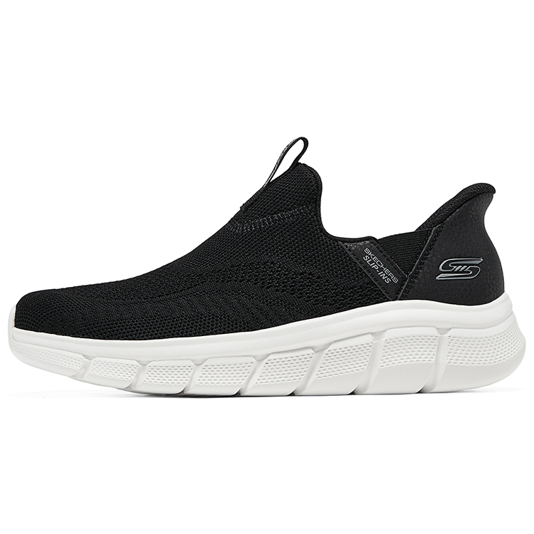 Skechers BOBS B FLEX Hands Free Slip on Shoes Abrasion Resistant Breathable Low top Casual Shoes Women’s Black