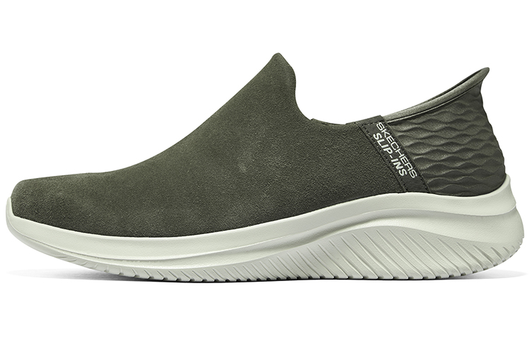 Skechers Ultra Flex 3.0 Hands Free Slip Ins Comfortable Low top Casual Shoes Men’s Brown