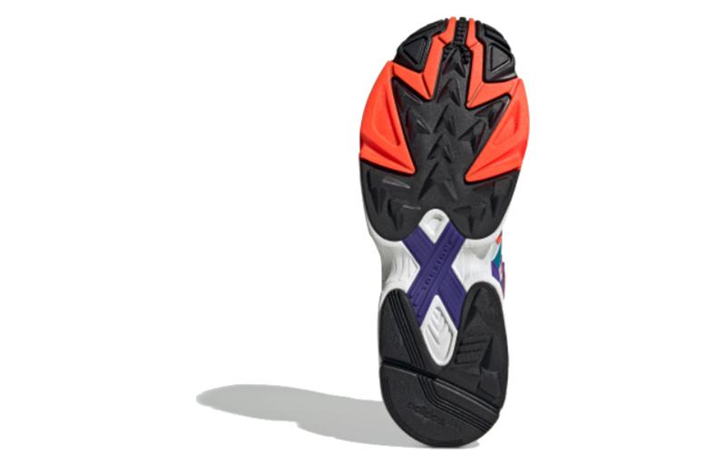Кроссовки adidas originals Yung-96 Chasm (мультиколор) — Фиолетовый / чёрный / белый / серый / красный / синий — фото 5