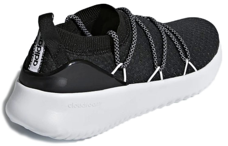 Женские кроссовки adidas neo Ultimafusion (черно-белые) — Чёрныйбелый — фото 3