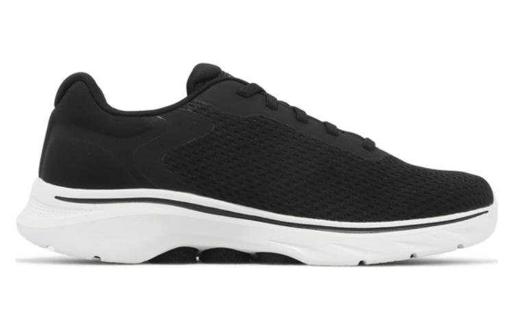 Skechers GO WALK 7 Abrasion Resistant Breathable Low top Casual Shoes Men’s Black