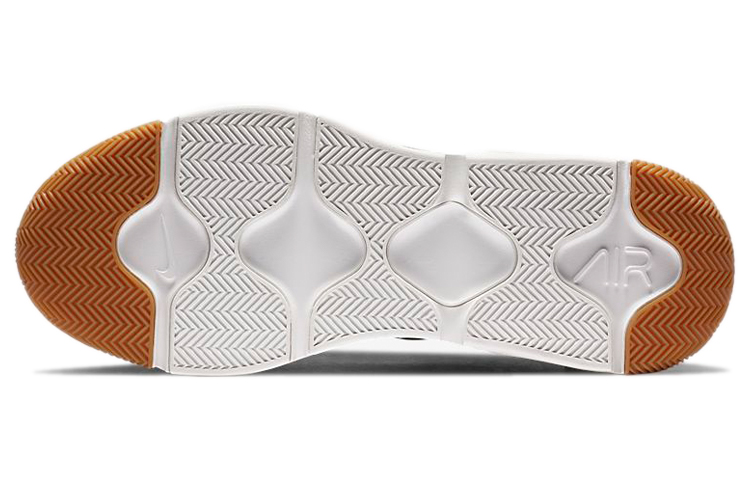 Мужские кроссовки Nike Skyve Max (зелено-белые) — фото 6