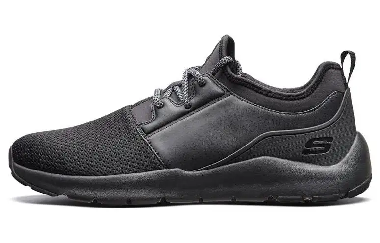 Skechers Nichlas Low top Sports Casual Shoes All Black