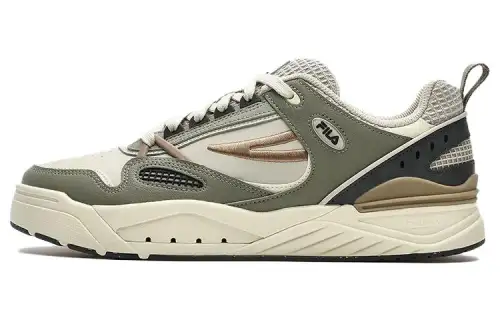 FILA SLAM Textile, Synthetic Leather Cushioning Abrasion Resistant Support Lightweight Low top Casual Shoes Men's