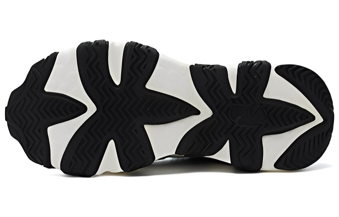 Женские кеды Fila FUSION STARFISH CANVAS Feile (черно-белые) — Чёрный / белый — фото 5