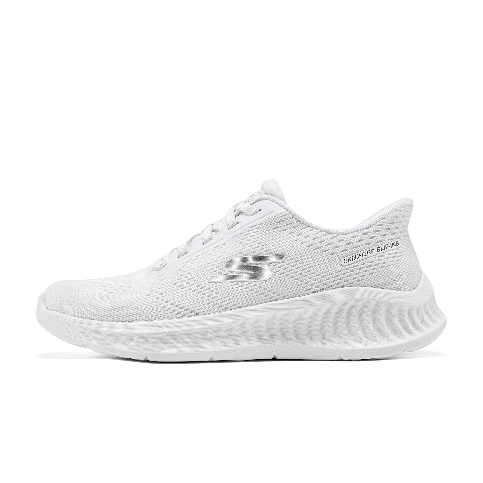Skechers Women’s GO WALK Fabric Low top Casual Shoes Women’s White