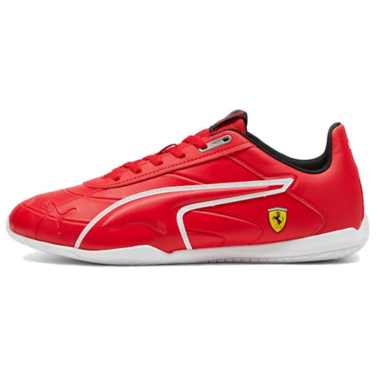 PUMA Scuderia Ferrari Low top Casual Shoes Unisex Red White
