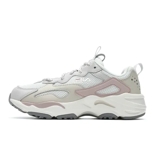 FILA Low top Casual Shoes Women's White Agate Gray