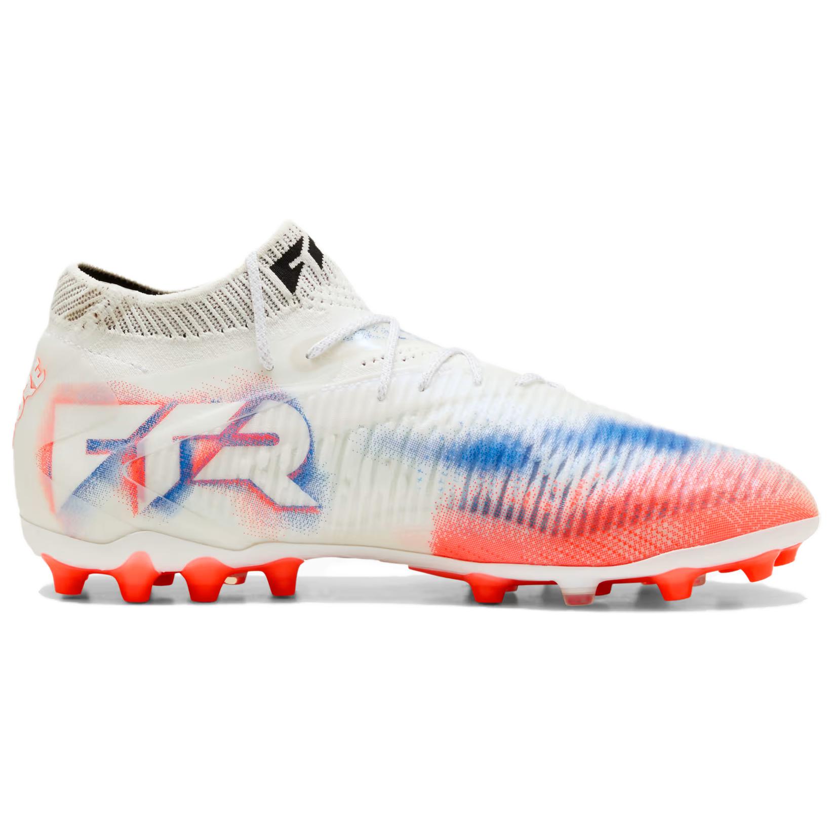 PUMA Future 8 Ultimate Soccer Shoes Unisex White Red