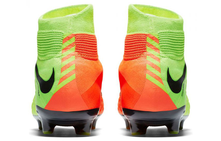 Мужские бутсы Nike AG Football Boots (зелено-черные) — Зелёный / чёрный / красный — фото 5