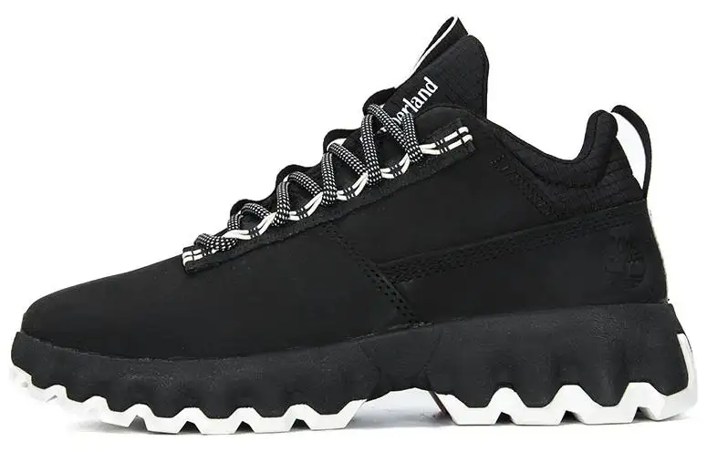 Timberland Cushioning Slip Resistant Abrasion Resistant High top Outdoor Shoes Men's Black
