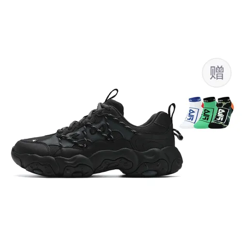 FILA FLUID 6 Height Increasing Low top Casual Shoes Men's Shadow Black Gray
