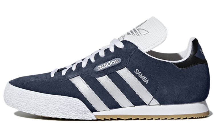 Кроссовки adidas adidas originals Samba (сине-белые)